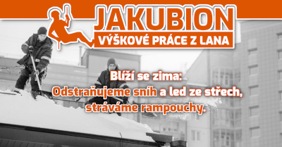 Odstranění sněhu, ledu a rampouchů Hradec Králové